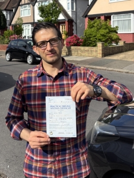 My driving instructor was patient, professional and always explained things clearly. His lessons helped me build my confidence and improve my driving skills. Thanks to his teaching, I felt prepared for the test and was able to pass successfully.<br />
I highly recommend ABC Driving School to anyone looking for a reliable and knowledgeable driving instructors.<br />
Thank your for your help!